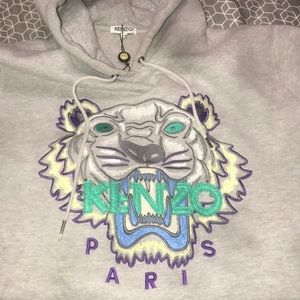 Grey kenzo hoodie